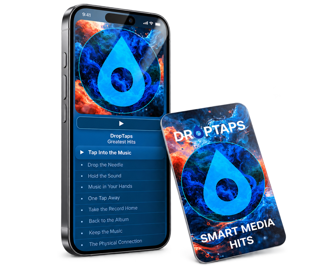 DropTaps Instant NFC Music Cards
